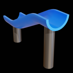 Tube Rotate Open Up