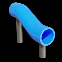 Tube Slope Down