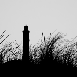 Lighthouse and Grass