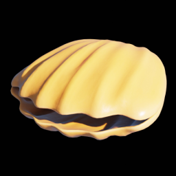 Oyster Shell Closed Orange