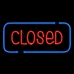 Closed Sign