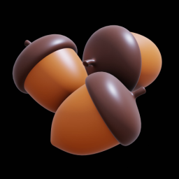 Group of Acorns