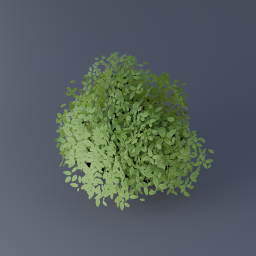 Leafy Bush 02