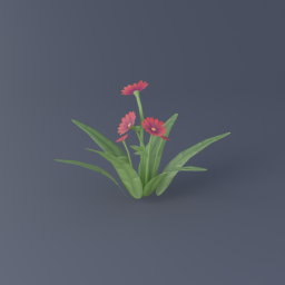Red Flower 02