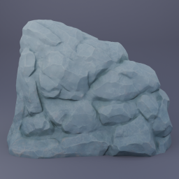 Rock Cliff - Blue