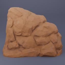 Rock Cliff - Orange