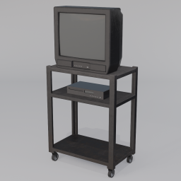 TV Cart and DVD