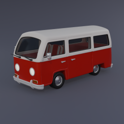 Camper Van - Red