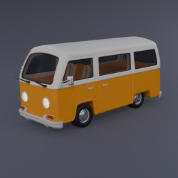 Camper Van - Yellow