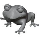 Cartoon_Frog_Animated_and_Rigged_Base_Mesh_3D_Model