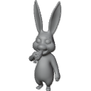 Cartoon_Rabbit_Animated_and_Rigged_Base_Mesh_3D_Model