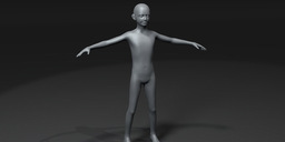 BoyBodyBaseMeshRiggedAnimated20k