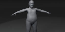 FatBoyBodyBaseMeshRiggedAnimated20k