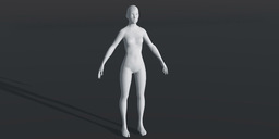 FemaleBodyBaseMesh2k28Animations