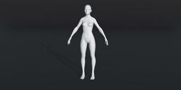 FemaleBodyBaseMesh20k28Animations
