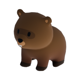 Stylized Beaver
