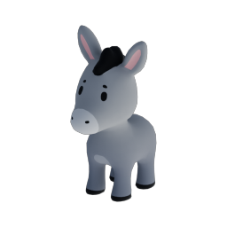 Stylized Donkey