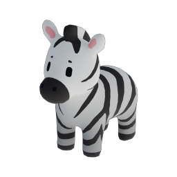 Stylized Zebra