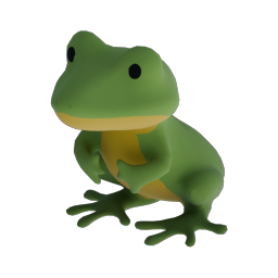 Stylized Frog