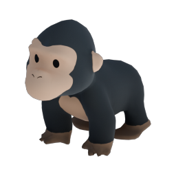 Stylized Gorilla