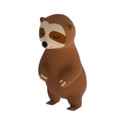 Stylized Sloth
