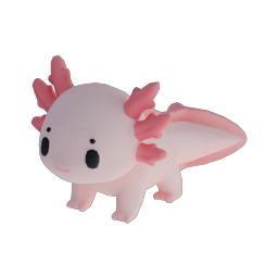 Stylized Axolotl