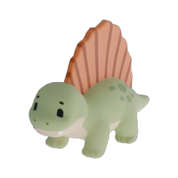 Stylized Dimetrodon