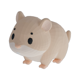 Stylized Hamster