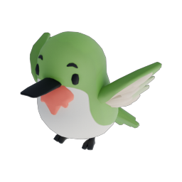 Stylized Hummingbird