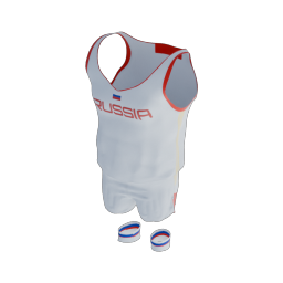 Russian Bear Basketball Outfit