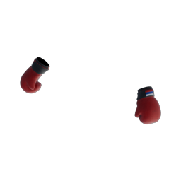 Russian Bear Red Boxing Gloves
