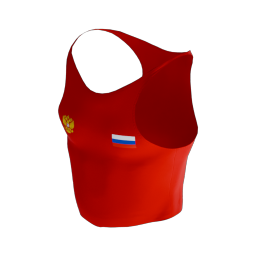 Russian Bear Red Boxing Top