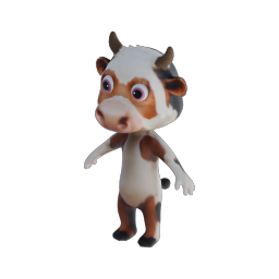 Cute Cow Character