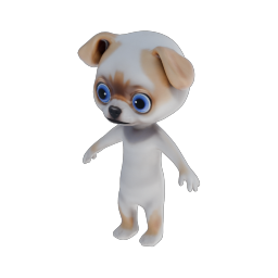 Cute Dog Character
