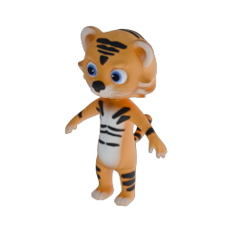 Cute Tiger Character