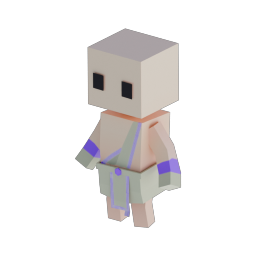 Blocky Ancient God Costume