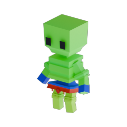 Blocky Aztec Costume