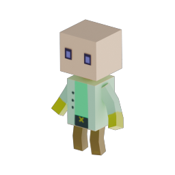 Blocky Doctor Costume