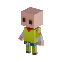 Blocky Elf Costume