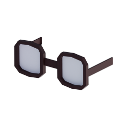 Blocky Hipster Glasses