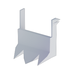 Blocky Wizard Beard