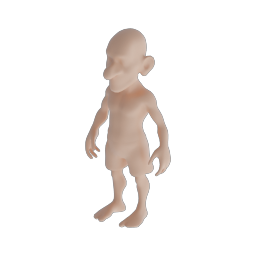 Stylized Child Base Mesh 01