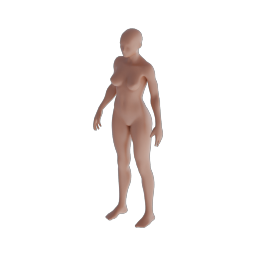 Female Adult Base Mesh
