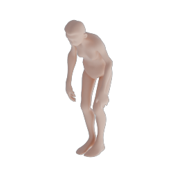 Female Elderly Base Mesh