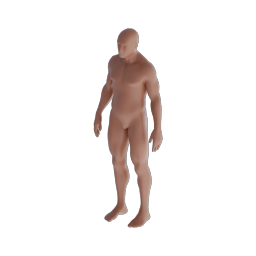 Male Adult Base Mesh