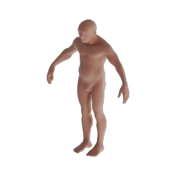 Male Elderly Base Mesh