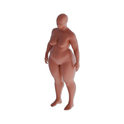 Stylized Girl Base Mesh 06