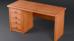 Stylized_Realism_Wooden_Desk