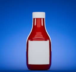 Small Ketchup Bottle