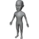 CartoonMaleBodyBaseMesh